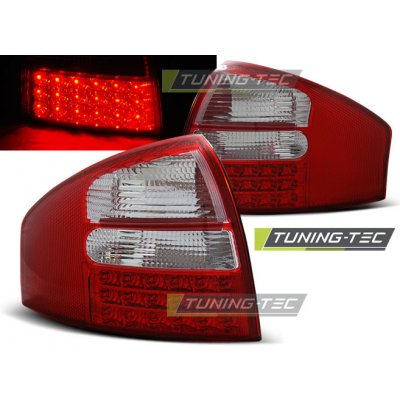 Zadní světla Audi A6 4B 97-04 sedan - bílé/červené LED – Hledejceny.cz