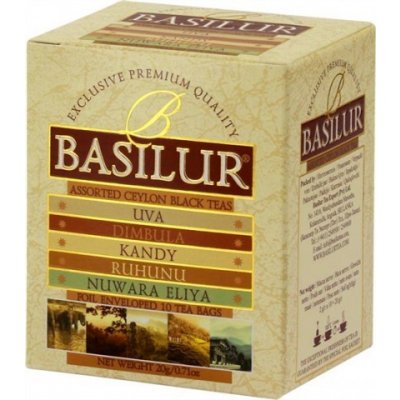 Basilur Leaf of Ceylon Assorted 10 x 2 g – Zbozi.Blesk.cz