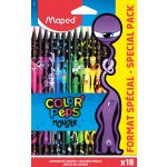Maped 9862 Pastelky Color'Peps Monster 18 ks – Zboží Živě