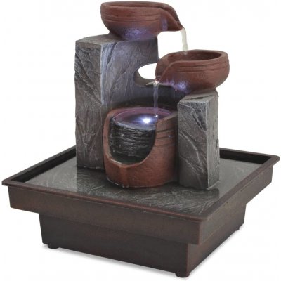 zahrada-XL Interiérová fontána s LED osvětlením, polyresin – HobbyKompas.cz zahrada-XL Interiérová fontána s LED osvětlením, polyresin – HobbyKompas.cz