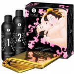 Shunga Body Massage Gel 2 x 250 ml exotické ovoce – Sleviste.cz