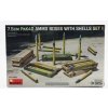 Model Miniart Accessories 7.5 Cm Pak 40 Ammo Boxes With Shells Military Set I 1945 1:35