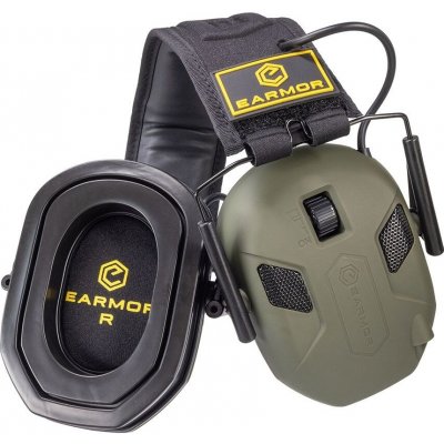 EARMOR elektronická střelecká sluchátka M300X Ranger Green – Sleviste.cz