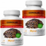MycoMedica Coriolus 50% 2 x 90 kapslí – Hledejceny.cz