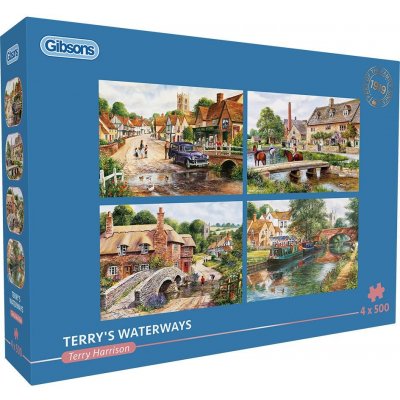 GIBSONS Terry's Waterways 4x500 dílků – Sleviste.cz