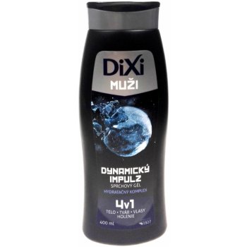 Dixi Men Dynamický impuls sprchový gel 4 v 1 400 ml