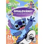 Jiri Models Omalovánky A4 se samolepkami Lilo & Stitch – Zboží Dáma