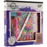 Lowlands Kreativní sada diamantový deník mandala s nalepovacími diamanty – Hledejceny.cz