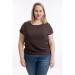 Tričko do gumy Violeta bílá – Zboží Dáma