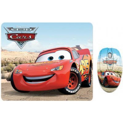 Set podložky s myší Disney Cars – Zboží Mobilmania