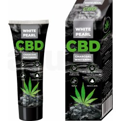 White Pearl CBD Charcoal whitening toothpaste 75 ml