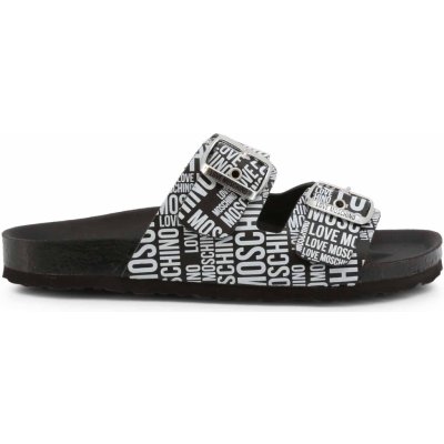 Love Moschino pantofle dámské black – Zboží Mobilmania
