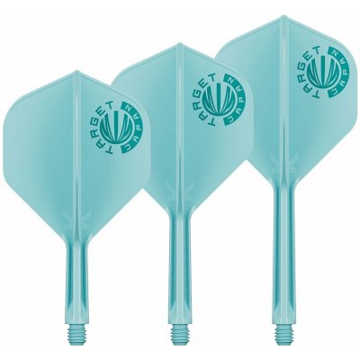 Target Japan K-Flex integrované No2 letky a krátké násadky aquamarine modré – Zboží Dáma