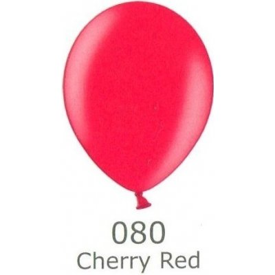 Balónky červené metalické