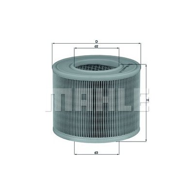 MAHLE Vzduchový filtr LX986 – Hledejceny.cz