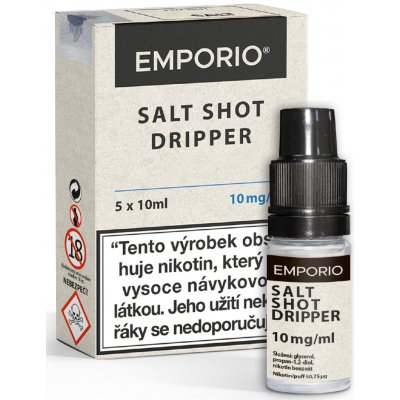 Imperia EMPORIO SALT SHOT DRIPPER PG30/VG70 10 mg 5x10 ml – Zboží Mobilmania