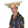 Karnevalový kostým Slamák Plážový s kytkami