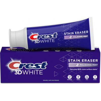 Crest 3D White STAIN ERASER Polishing Mint 76 g – Hledejceny.cz