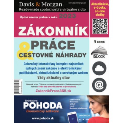 Zákonník práce a Cestovné náhrady 2023 – Zboží Mobilmania