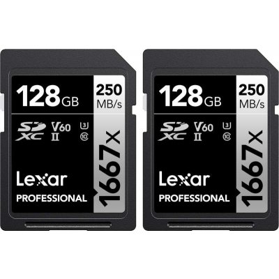 Lexar SDXC UHS-II 128GB LSD1667128G-B2NNG – Zboží Mobilmania