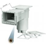 VÁGNER POOL Skimmer s prodlouženým hrdlem VA 17,5 l , 215x160 mm do fólie – Zboží Mobilmania