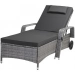 Melfin ratanové DIANA TRS01 šedá – Zboží Mobilmania