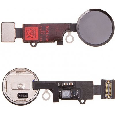 AppleMix Obvod tlačítka Home Button pro Apple iPhone 7 / 7 Plus - černé - kvalita A+ – Hledejceny.cz