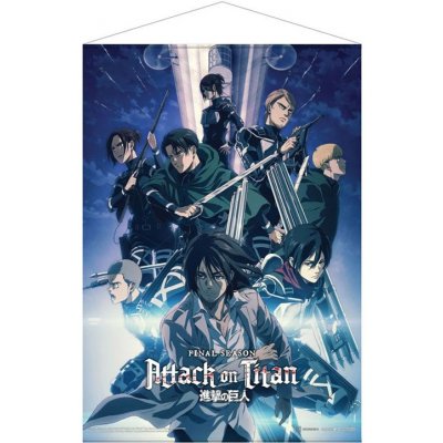 Wallscroll Attack on Titan Final Season Part 1 B Ver. - 70x50 cm – Zbozi.Blesk.cz