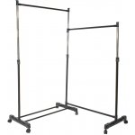 HomeLife Twin 162 x 160 x 43 cm černý – Zboží Dáma