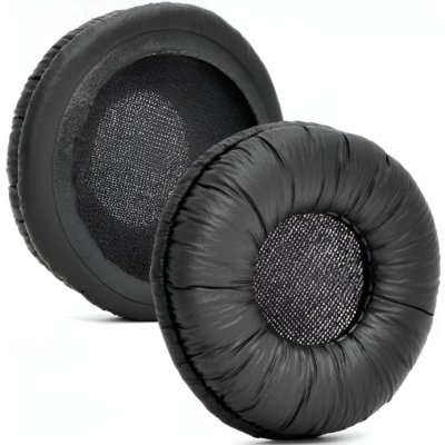 eses náušníky pro sluchátka Logitech 960 USB černé kožené – Sleviste.cz