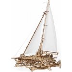 Ugears 3D mechanické puzzle Loď Trimaran Merihobus 237 ks – Zboží Mobilmania