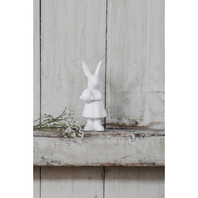 Velikonoční dekorace zajíček Alice White 15 cm Storefactory Scandinavia – Hledejceny.cz