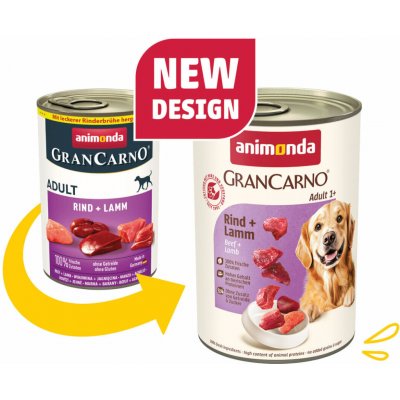 Animonda GranCarno Adult Beef & Lamb 400 g – Hledejceny.cz
