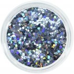 Aglia EXTREME GRAPHITE HOLOGRAM glitry na nehty 2 g – Hledejceny.cz