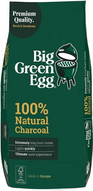 Big Green Egg 100% Přírodní dřevěné uhlí 9 kg