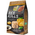 Rice Up Rýžové minichlebíčky špenát sýr a olivový olej 50 g – Zboží Dáma