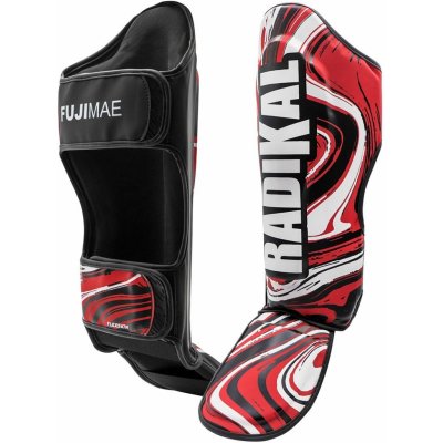 Fujimae Chrániče holení a nártů Muay Thai Radikal Red – Zboží Dáma