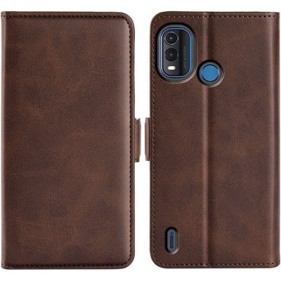 VSECHNONAMOBIL 55116 SIDE Peněženkové pouzdro pro Nokia G11 Plus tmavě hnědé – Zboží Živě