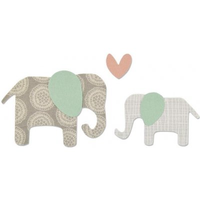 Sizzix Bigz Sloni 5 ks – Hledejceny.cz