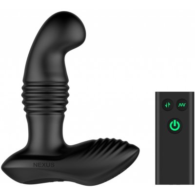 Nexus THRUST Remote Control Thrusting Prostate Massager Black – Zboží Mobilmania