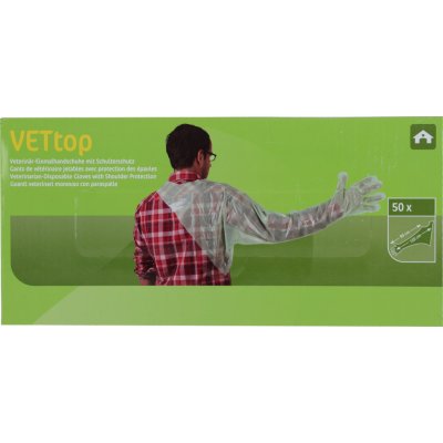 Rukavice veterinární přes rameno POLYSEM super senzitive 120 cm – Sleviste.cz