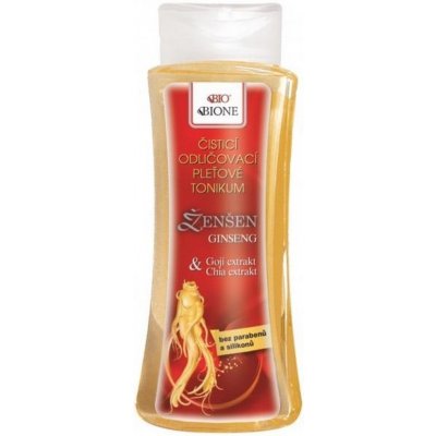 Bione Cosmetics Ženšen odličovací pleťové tonikum 255 ml