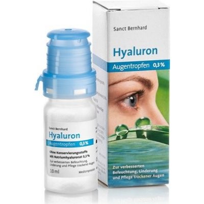 Sanct Bernhard Oční kapky Hyaluron 0,3% 10 ml – Zboží Dáma