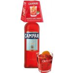 Campari Bitter 25% 0,7 l (dárkové balení 1 sklenice) – Zbozi.Blesk.cz