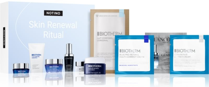 Beauty Discovery Box Notino Biotherm Lait Corporel L\'Original Body Milk tělové mléko pro citlivou pokožku 7 ml + Biotherm Blue Therapy Pro Retinol Multi Correct Cream multikorekční