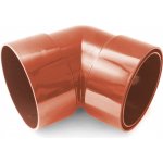 Gutta Aqua plastové okapové koleno výtokové 90 mm cihlově červené – Zboží Mobilmania