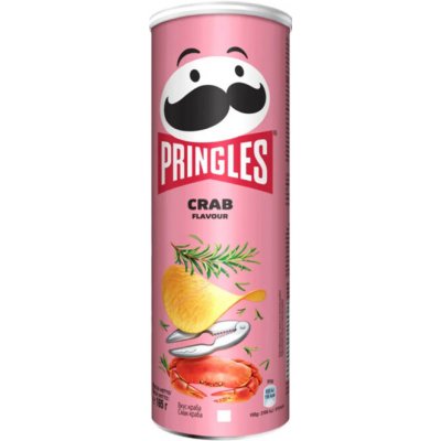 Pringles Crab bramborové chipsy s krabí příchutí 165 g – Sleviste.cz