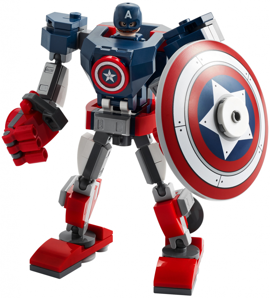 LEGO® Super Heroes 76168 Captain America v obrněném robotu