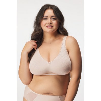 Rosme podprsenka Sofia nevyztužená zmenšující béžová – Zboží Dáma