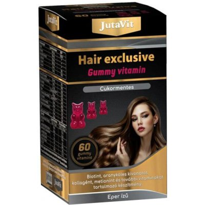 JutaVit Collagen Exclusive + Hyaluronic acid Gummy 60 gummies – Hledejceny.cz